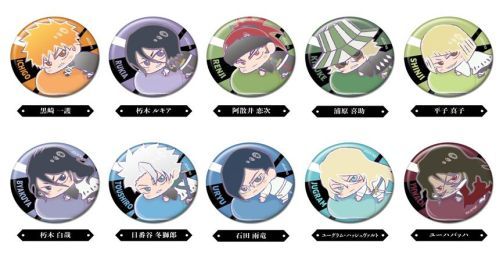 『BLEACH 千年血戦篇』CANバッジ はぐみーつ BOX